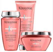 Kit Chroma Absolu Shampoo 250ml+ Cond 200ml+ Másc 200g KHair