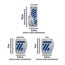 Kit Chrome Esportivo Bola Câmbio + Aplique Manopla Freio de Mão + Pedaleiras + Pino Válvula de Pneu Cromada Kit Chrome Esportivo Bola Câmbio + Aplique Manopla Freio de Mão + Pedaleiras + Pino Válvula de Pneu Cromada