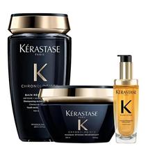 Kit Chronologiste Shampoo, Masque e Elixir Ultime LHuile 75ml Trio