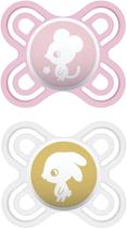 Kit Chupeta MAM Perfect Start Cor Rosa Tamanho RN a 2 meses 2 unidades Kit Chupeta MAM Perfect Start Cor Rosa Tamanho RN a 2 meses 2 unidades