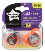 Kit Chupeta Night Time 0-6m 02 Unidades Tomme Tippee - Tommee Tippee