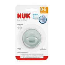 Kit Chupeta Nuk Fase 1 Comfy Duet 100 Silicone Neutral Com 2UN