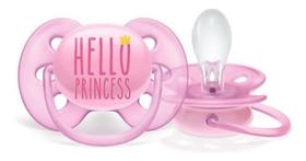 Kit Chupeta Ultra Soft Decorada Philips Avent - Rosa