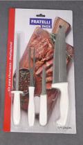 Kit churrasco 04 pcs profissional - fratelli