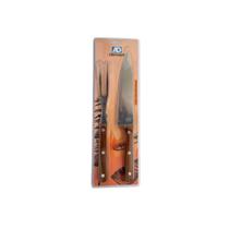 Kit Churrasco 2 Pcs Garfo/Faca - Ad