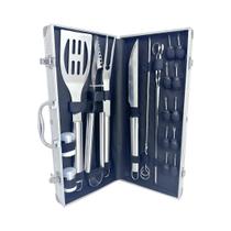 Kit churrasco 20 peças + maleta 2996
