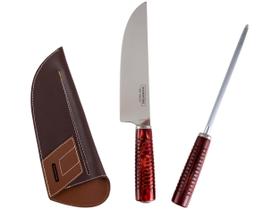Kit Churrasco 3 Peças Tramontina - Polywood 21199/795 Kit Churrasco 3 Peças Tramontina - Polywood 21199/795