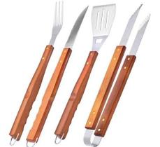 Kit Churrasco 4 Peças Kala