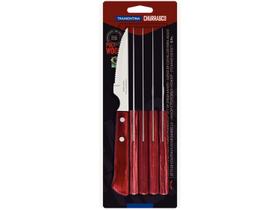 Kit Churrasco 6 Peças Tramontina Polywood 21109/674