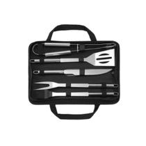 Kit Churrasco Aço Inox 5 Pcs Clink
