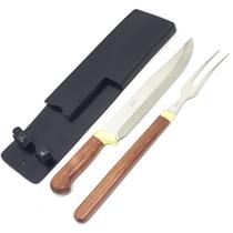 Kit Churrasco Arkhip Picanheira Grill 10'' Cabo Madeira Bainha Kit Churrasco Arkhip Picanheira Grill 10'' Cabo Madeira Bainha