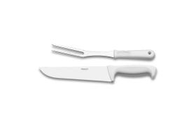 Kit Churrasco Brinox Precision Faca De Açougue E Chaira 2 Peças Kit Churrasco Brinox Precision Faca De Açougue E Chaira 2 Peças