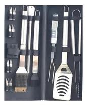 Kit churrasco c/ termômetro digital grill fork Kit churrasco c/ termômetro digital grill fork