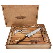 Kit Churrasco Churrasqueiro Oficial da Família