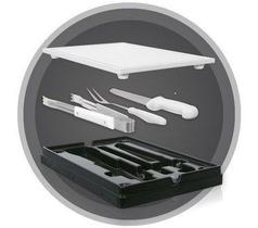 Kit Churrasco com Tábua - Di sole Branco