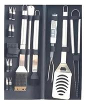 Kit Churrasco Com Termômetro Digital Grill Fork
