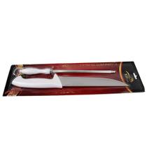 Kit Churrasco Conjunto Faca e Chaira 8" - Top Casa Kit Churrasco Conjunto Faca e Chaira 8" - Top Casa
