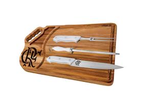Kit Churrasco Flamengo Personalizado com Time Presente Pais Namorados Kit Churrasco Flamengo Personalizado com Time Presente Pais Namorados