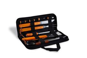 Kit Churrasco Inox 10 Peças Advantage Maleta Nylon