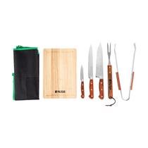 Kit churrasco inox, 7pcs // palisad Kit churrasco inox, 7pcs // palisad