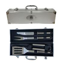Kit Churrasco Inox c/ 4 Peças SCCP Corinthians Licenciado Kit Churrasco Inox c/ 4 Peças SCCP Corinthians Licenciado