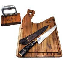 Kit Churrasco Personalizado Artesanal Life Bbq