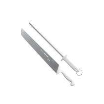 Kit Churrasco Profissional Faca 12Pol Chaira 12Pol Starrett Kit Churrasco Profissional Faca 12Pol Chaira 12Pol Starrett