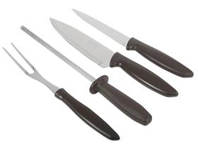 Kit Churrasco Tramontina Plenus - 4 Peças Kit Churrasco Tramontina Plenus - 4 Peças