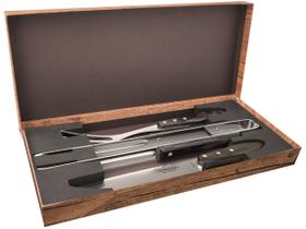 Kit Churrasco Tramontina Polywood Kit Churrasco Tramontina Polywood