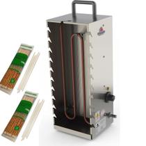 Kit - Churrasqueira 10 Espetinhos Churrasquito Elétrico Pr-199e 220v + 100 Espetinhos - Progás Kit - Churrasqueira 10 Espetinhos Churrasquito Elétrico Pr-199e 220v + 100 Espetinhos - Progás