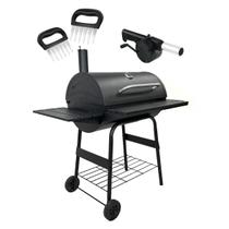 Kit Churrasqueira Milão com Garra Inox e Soprador