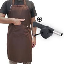 Kit Churrasqueiro Avental + Soprador Kit Churrasqueiro Avental + Soprador