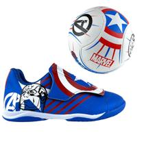 Kit Chuteira + Bola Infantil Marvel Herois Aranha Aranha Kit Chuteira + Bola Infantil Marvel Herois Aranha Aranha