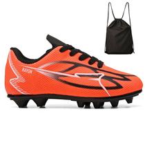 Kit Chuteira Infantil Futebol Meninos Trava Campo Grama Natural + Mochila Kit Chuteira Infantil Futebol Meninos Trava Campo Grama Natural + Mochila