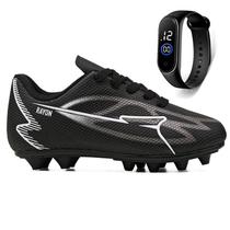 Kit Chuteira Infantil Futebol Meninos Trava Campo Grama Natural + Relogio Kit Chuteira Infantil Futebol Meninos Trava Campo Grama Natural + Relogio