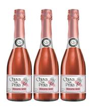 Kit chuva de prata rose moscatel 660ml 3 un