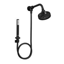 Kit Chuveiro Deca C/Desviador Black Noir 1990.BLNO.STDKIT.N Kit Chuveiro Deca C/Desviador Black Noir 1990.BLNO.STDKIT.N