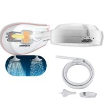Kit Chuveiro Fashion 4 Temp 7500w + Pressurizador Maxi Turbo Lorenzetti 220v