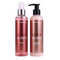 Kit Cia da Natureza Love Secrets: Body Splash 240ml e Loção Hidratante 230ml Kit Cia da Natureza Love Secrets: Body Splash 240ml e Loção Hidratante 230ml