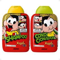 Kit Cia da Natureza Magali Kids Cabelos Ondulados e Cacheados: Shampoo e Condicionador 260ml