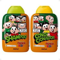 Kit Cia da Natureza Turma da Mônica Kids: Shampoo e Condicionador 260ml