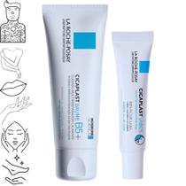 kit Cicaplast Baume Reparador facial e Labial La Roche Posay - La Roche-Posay