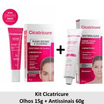 Kit Cicatricure Antirrugas 50g e Contorno Dos Olhos 15g