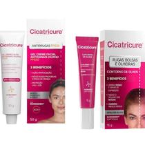 Kit cicatricure antirrugas diurno fps30 + cont dos olhos 15g