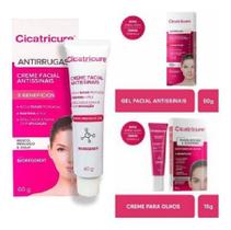 Kit cicatricure antirrugas diurno + noturno + contorno dos olhos - genomma