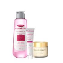 Kit Cicatricure Antissinais Gold Lift Noturno Demaquilante (3 produtos) Kit Cicatricure Antissinais Gold Lift Noturno Demaquilante (3 produtos)