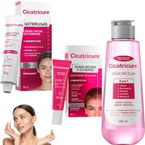 Kit Cicatricure Contorno dos Olhos Água Micelar Antissinais Kit Cicatricure Contorno dos Olhos Água Micelar Antissinais