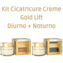 Kit Cicatricure Creme Gold Lift Diurno 50g + Noturno 50g