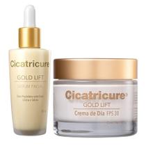 Kit Cicatricure Gold Lift - Creme Diurno 50g + Sérum Facial 30ml