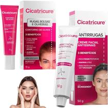 Kit Cicatricure Protetor Solar Creme Antirrugas Antissinais Kit Cicatricure Protetor Solar Creme Antirrugas Antissinais